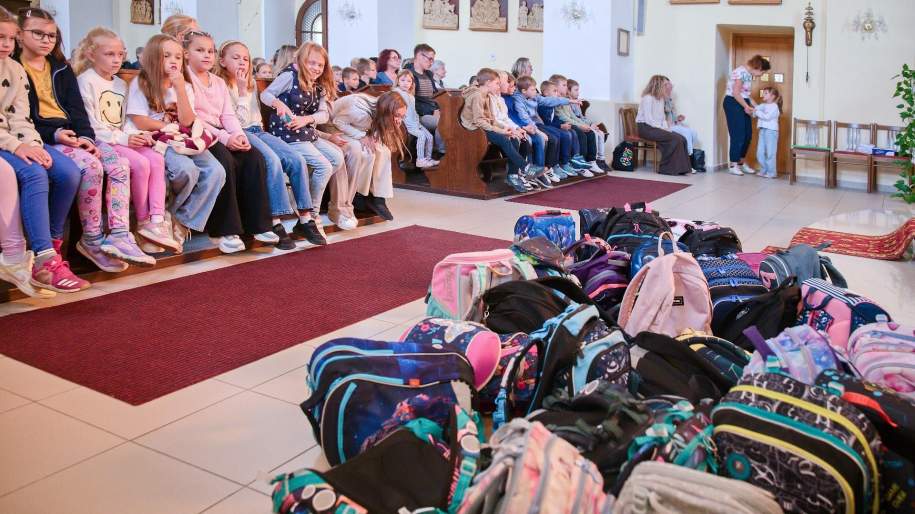 Kindergottesdienst mit Segnung der Schultüten