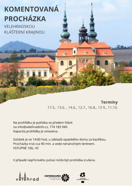 Procházka cisterciáckou krajinou Velehrad